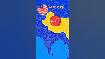 Malaysia 🇲🇾 destroyed whole Asia 😲 #countryballs #shorts