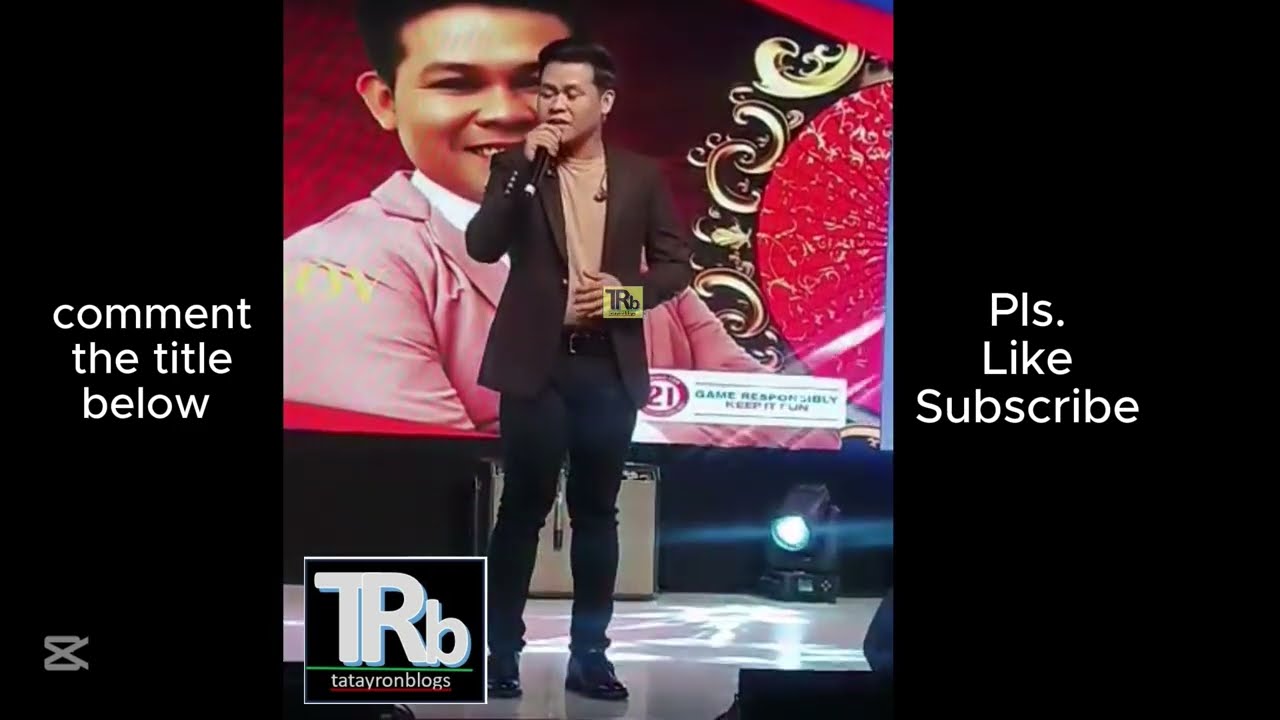 Marcelito Pomoy is Chinese? Watch, Listen, Decide.