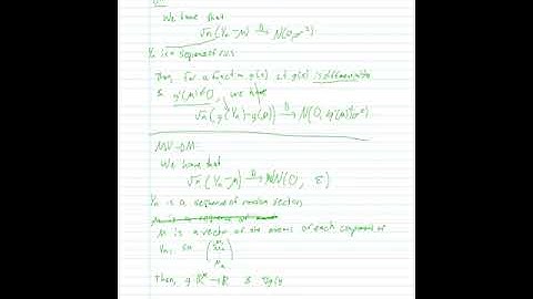 STAT3101: Multivariate Delta Method 1