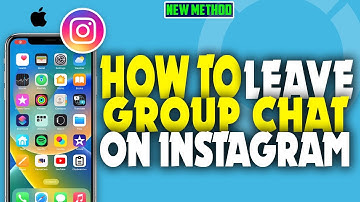 How to leave group chat on Instagram 2023