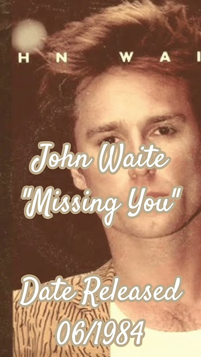 John Waite #80s #radio #rock #poprock #music #vinyl #lovesong #johnwaite #like #share  #missingyou