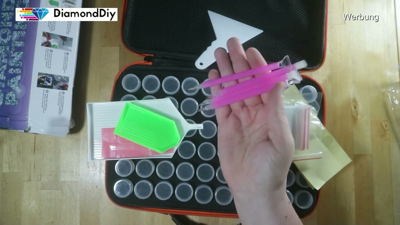Ich teste 💎 DiamondDiy mit Paintprobe. 🙂 Kooperation mit #DiamondDIY