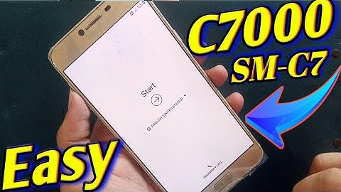 Samsung Galaxy C7(C7000) Frp Bypass Android  8.0