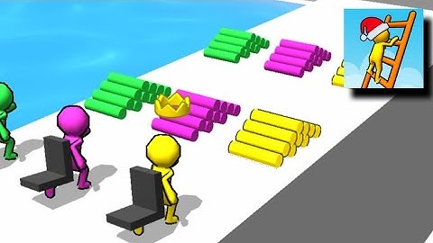 Ladder Race - All Level Gameplay Android, ios - Level 74,75,76