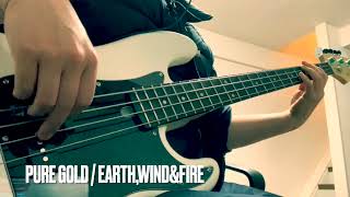 Pure Gold / Earth,Wind&amp;Fire / Bass Cover