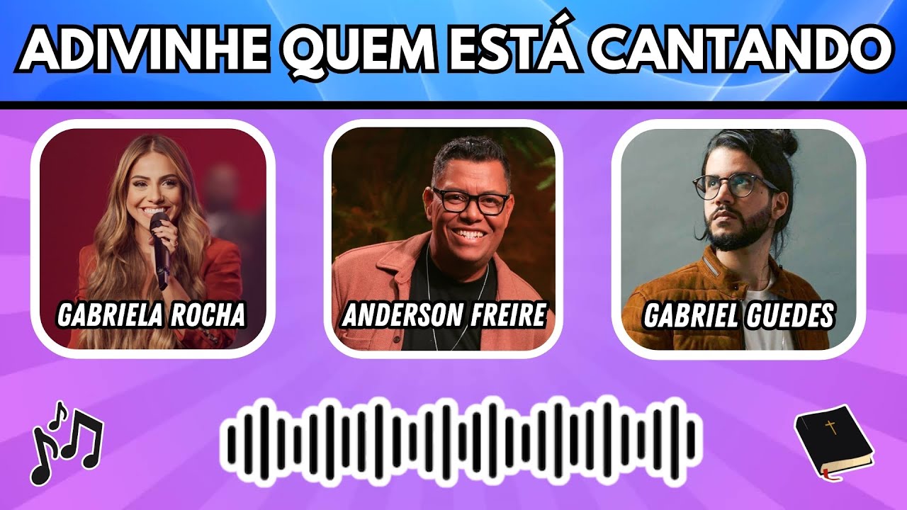 Adivinhe Quem Está Cantando | Versão Gospel