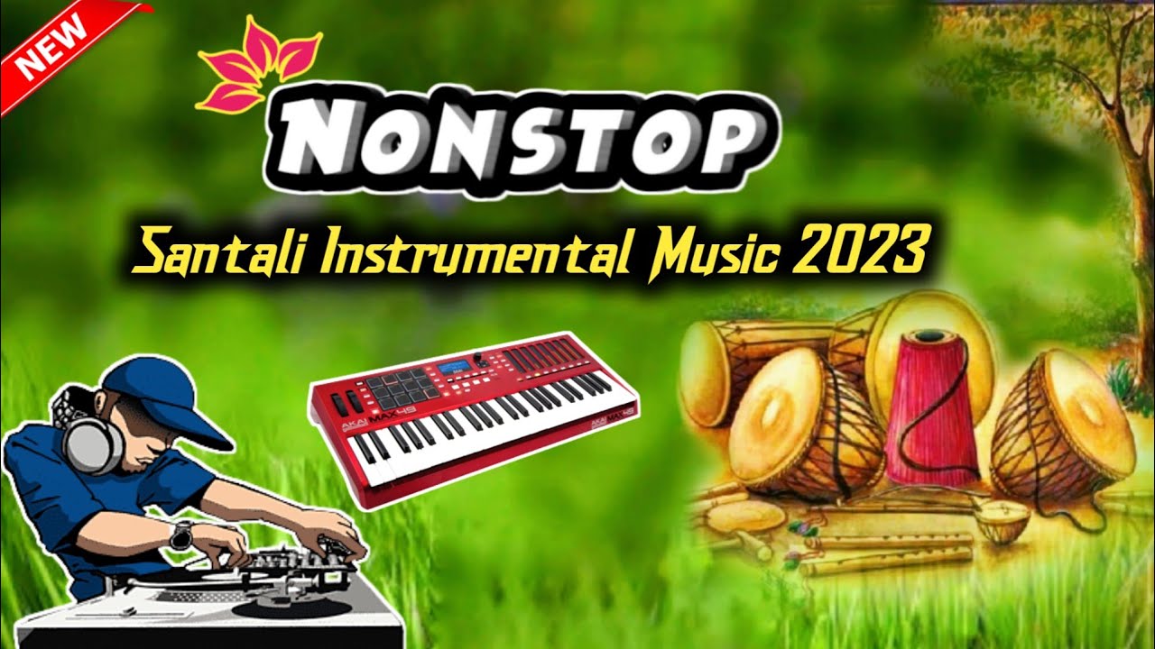 Nonstop Santali Instrumental Music 2023 🥁 Santali Traditional Music