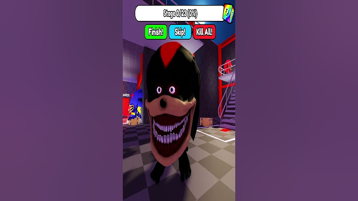 SHADOW SHIN TAPES in BARRY'S PRISON RUN #roblox #sonic
