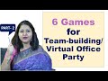 Virtual Office Party Games | Best Team building Activities | Fun games for virtual office party