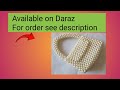 Handmade pearl bag | pearl bag design |beaded bags