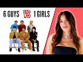 6 Guys Blind Dating 1 Girl image