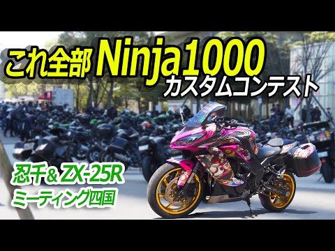 Shikoku Ninja 1000 Ninja 1000 Owners Meeting 2022! Custom contest