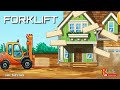 Permainan Alat Berat Forklift Mobil Angkat Material Bangunan
