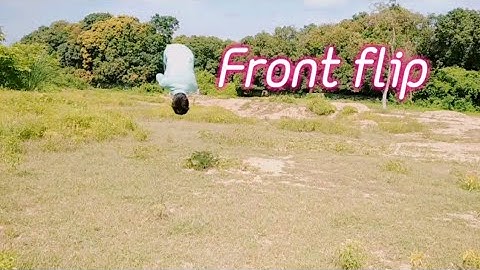 Front flip Tutoriel -in- Hindi by Rajkumar prajapati, How to do learn front flip,