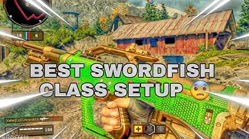 ITS UNSTOPPABLE 😨 BEST SWORDFISH CLASS SETUP in Black ops 4 (COD BO4)