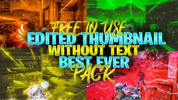 FREE TO USE EDITED THUMBNAIL WITHOUT TEXT PACK || PUBG THUMBNAIL PACK || BACKGROUND SCREENSHOT PACK