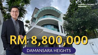 House Tour 6 : RM 8,800,000 l 3 Storey Modern Bungalow in Damansara Heights , Kuala Lumpur
