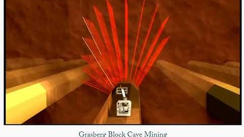 Grasberg Block Cave Mining