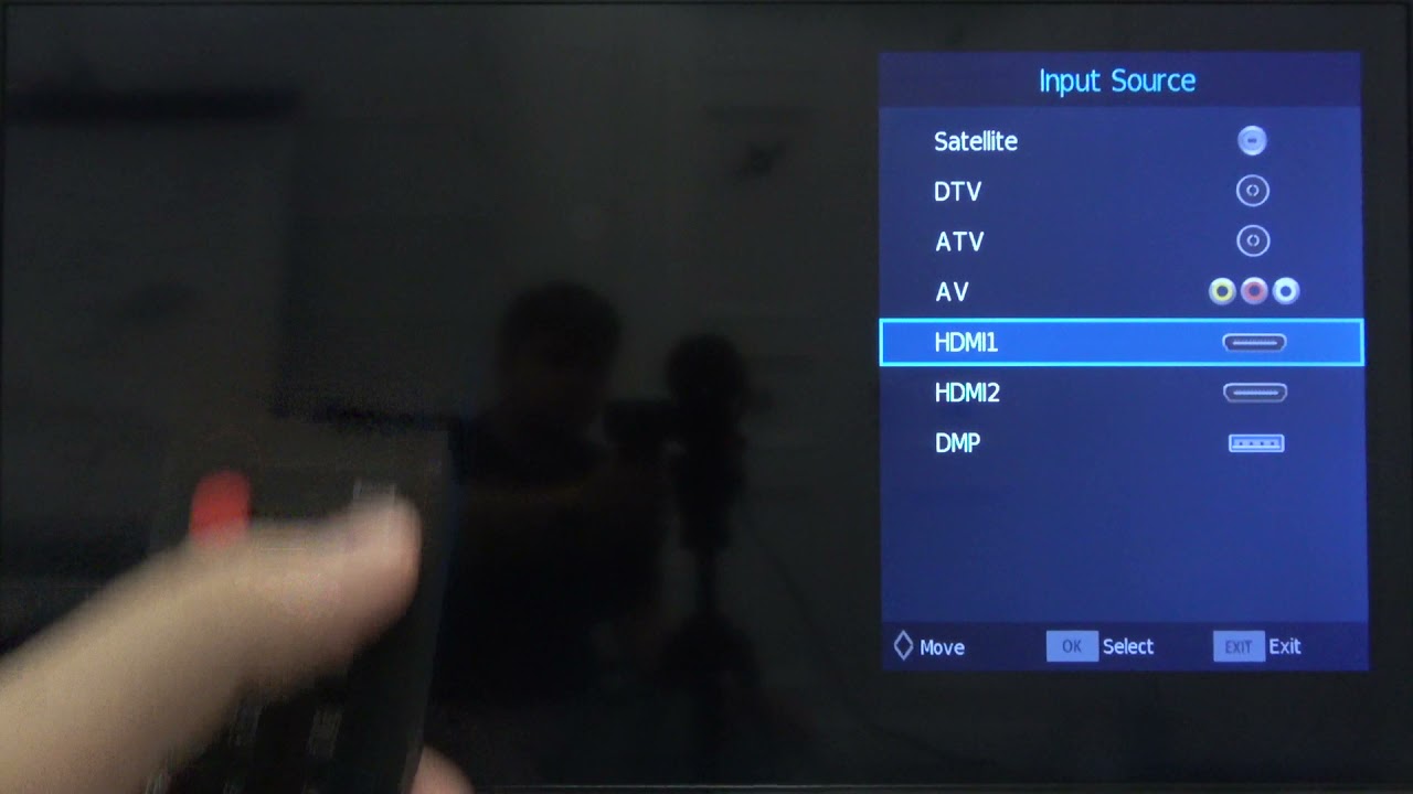 HiSense LED TV H40BE5000 Change Input Source YouTube