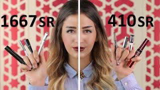 بدائل مكياج رخيصة لماركات غالية | Drugstore Vs. High End Makeup tutorial