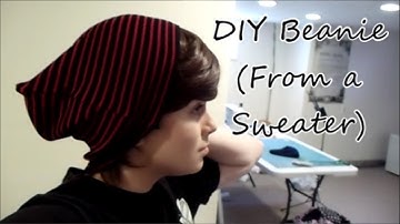 DIY Beanie (From a Sweater)