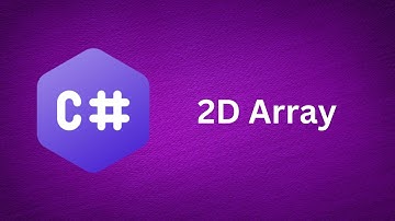 C# Tutorial (Bahasa indonesia): 2D Array
