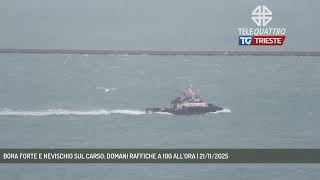 Bora Forte E Nevischio Sul Carso Domani Raffiche A 100 Allora 21112025