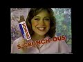 1984 nestle crunch bar scrunchous tv commercial