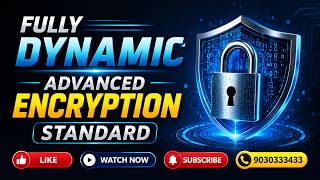 Fully Dynamic Advanced Encryption Standard | Final Year CSE Major Project 2026 🔐