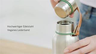 Isolierflasche aus Edelstahl