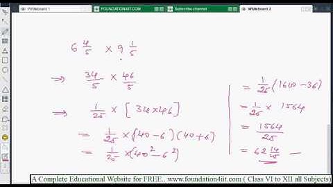 Product of Sum and Difference of Two Terms || Class 8 Maths ICSE ||