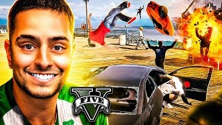 “1 Thief vs 200 Police Officers 🤯 | Destroy the Car 🚙🚨” screenshot 1