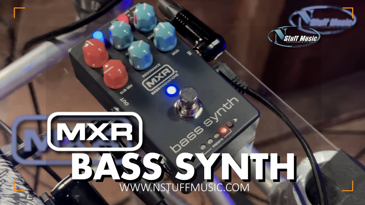 MXR bass synth MB301M tapスイッチ付き MXR® | BASS SYNTH