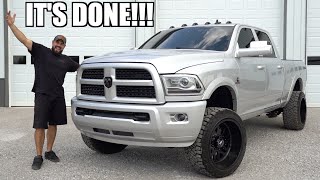 4th GEN SILVER CUMMINS BUILD is DONE!!! Looks SO GOOD!!!