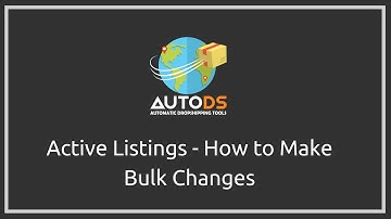 (Old Version) Active Listings - How to Make Bulk Changes