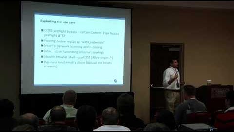 OWASP AppSecUSA 2012:  XSS & CSRF with HTML5 - Attack, Exploit and Defense