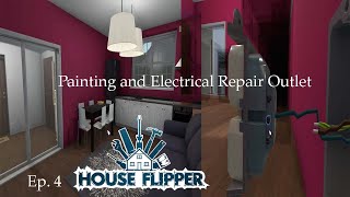 Painting and Electrical Repair Outlet House Flipper - Ep. 4 screenshot 4