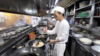 炒飯！唐揚げ！熟練鍋振りさばきが炸裂する大阪奈良の町中華５選丨Egg Fried Rice - Wok Skills In Japan