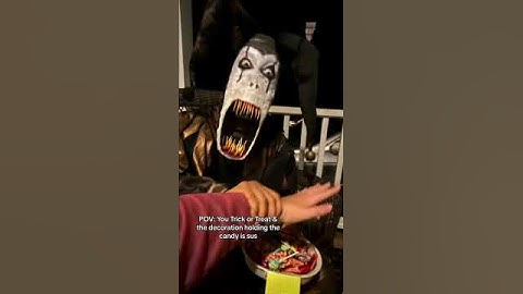 That ONE Halloween ‘Decoration’ #relatable #halloween #scary