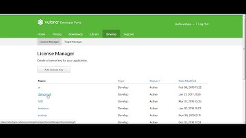 Downloading and installing unity, vuforia and license key