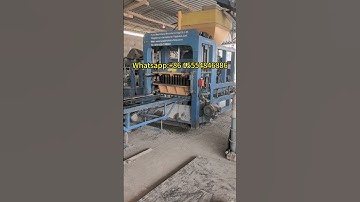 Fully automatic hollow block machine hydraulic concrete block moulding machine 5 6 inch block maker