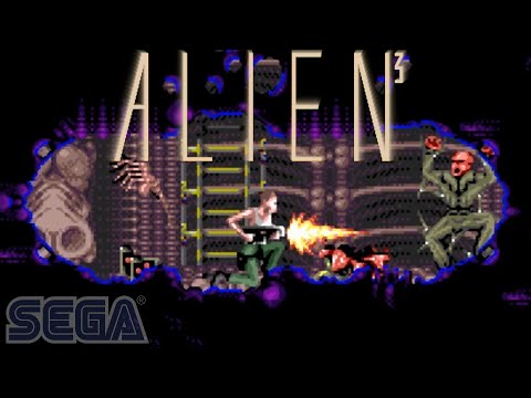 Видео: Alien 3 (16 Bit Sega Genesis) - Прохождение игры Чужой 3 на приставке Сега Мега Драйв на харде