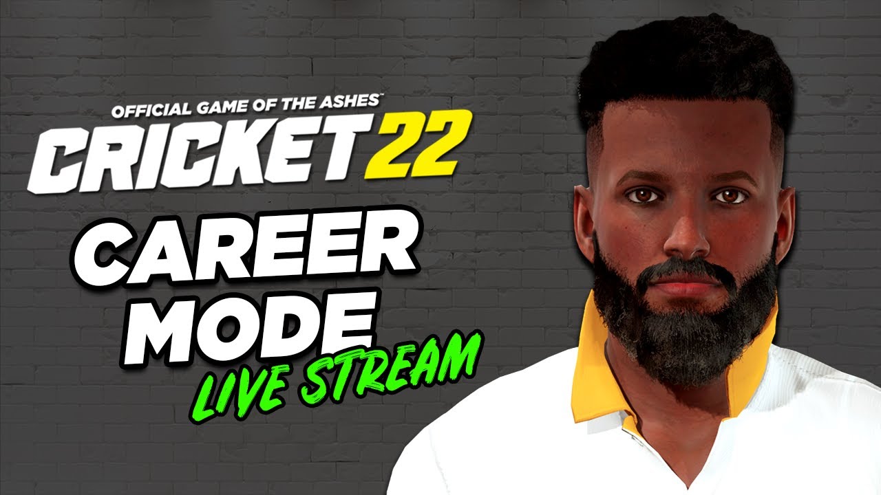 LIVE CRICKET 22 (PS5) Live Stream Career Mode!