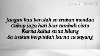 Karna Su Sayang - Near feat. Dian Sorowea (Lyrics)