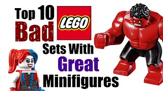 Top 10 Bad LEGO Sets With Great Minifigures! screenshot 2