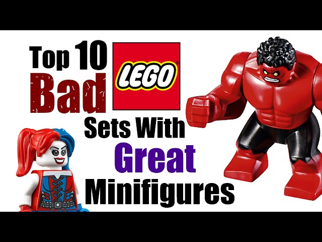 Top 10 Bad Lego Sets With Great Minifigures Youtube - original idubbbz tingle suit roblox