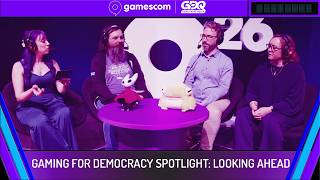 Gaming For Democracy Spotlight: Looking Ahead - gamescom GDQ 2026