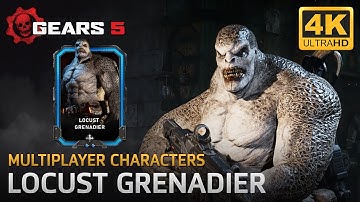 Gears 5 - Multiplayer Characters: Locust Grenadier