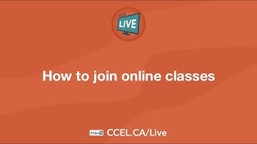 How to join online classes