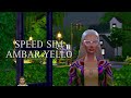SPEED SIM - SIN CC - SAVE FILE - AMBAR YELLO🏘️🏘️|| LOS SIMS 4 || JOANAGLEZZ_